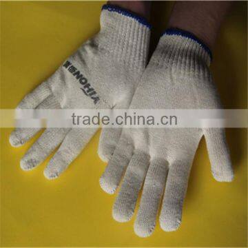 Hot! cotton knit gripper glove