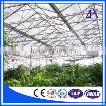 shanghai brilliance hot sale greenhouse frame profile