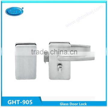 Top quality factory price door locks stainless steel glass door sliding glass door push lock