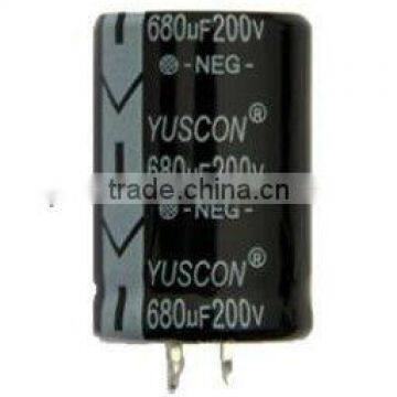 aluminum electrolytic capacitor/6800uf aluminum electrolytic capacitor