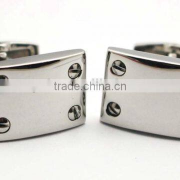 Promotional Bulk Stainless Steel Cufflink For Men photo-2
