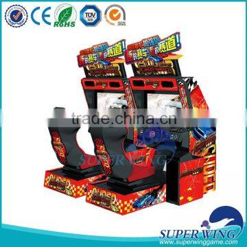 Simulator arcade racing car game machine 42"CRAZY SPEED simulator machine