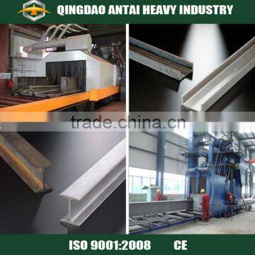 H beam shot blasting machine/steel plate shot blasting machine/steel structure sand blasting machine