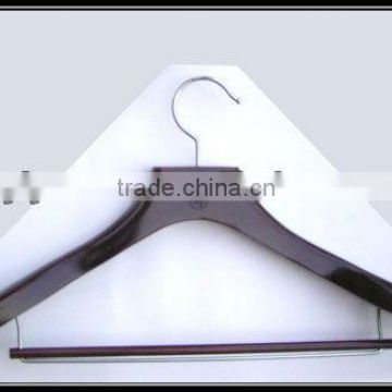 office coat hanger rubber coated coat hanger fur coat hanger