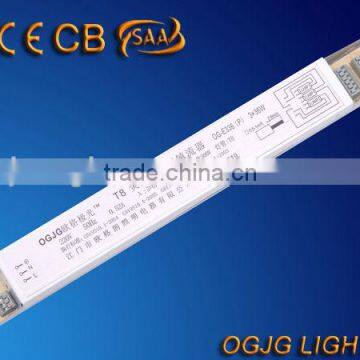 T5, T8 electronic ballast for three lamps