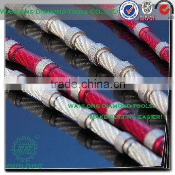 diamond wire saw blades for stone quarrying -stone block and slab cutting tools