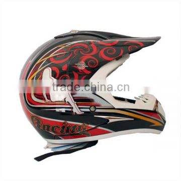 High quality dirt bike full face custom motorcycle helmets