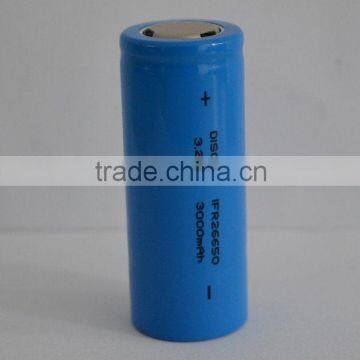 Dison Brand 3.2V LiFePO4 Battery Cell IFR22650 3000mAh