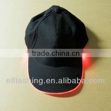 2013 EL hat--hot selling items-el equaliser cap,el flashing hat