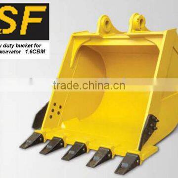 Excavator Heavy duty Bucket/excavator reinforced bucket /excavator bucket