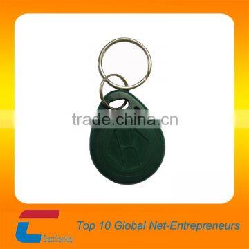 Free sample PVC/ABS key fob with 20mm wideth metal key chain