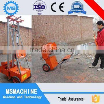 Stainless steel Automatic rendering machine/ auto wall plastering machine with high quality