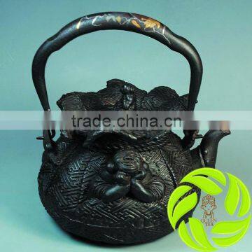 Old iron teapot 100% handmade cast iron teapot ancient teapot Chinese history fashion teapot