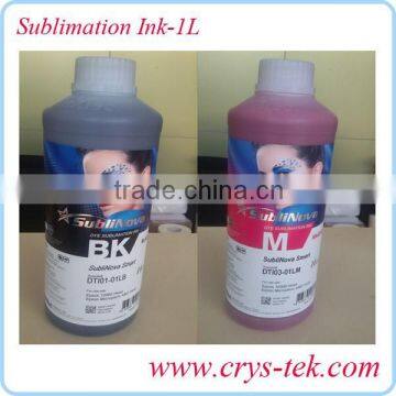 Dye sublimation ink for sublimation paper