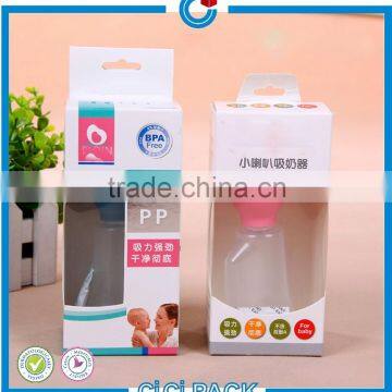 Good quality paper box with transparent window