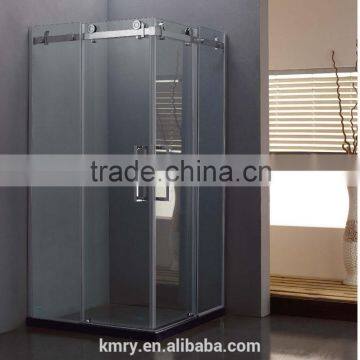 Hot! Stainless Steel Roller Sliding Shower Enclosures (KT8112)                        
                                                Quality Choice