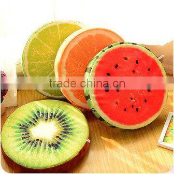 New hot Lovely Fruit Design Cushion Pillow PP Cotton Plush Toys