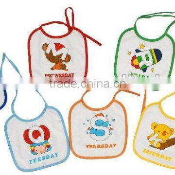 week set bibs