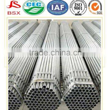 Hollow section round thin wall welded tube