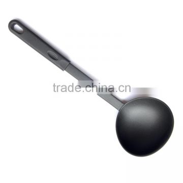 nice handle feeling frying ladle with nylon material