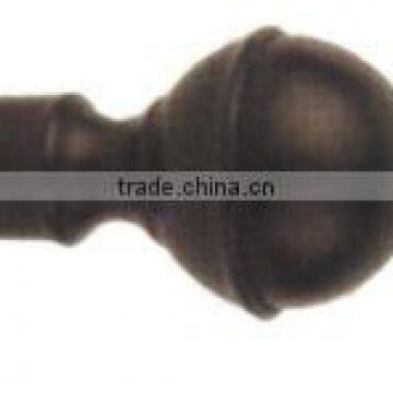 metal plastic curtain end