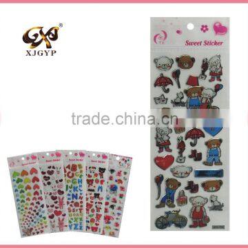 dome sticker epoxy/decal epoxy sticker/cute epoxy sticker