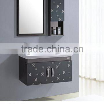 Custom made modern stainless steel bathroom cabinet(WMD-646)