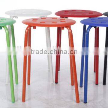 Plastic Round Commercial Stacking Stool (1068A) photo-2