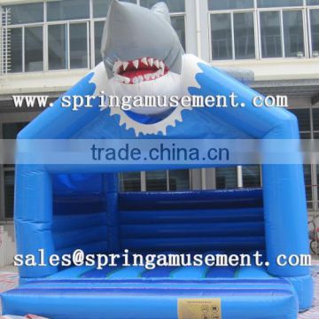 Popular Style commercial Shark model inflatable bouncy castle, jumping castle SP-AB020