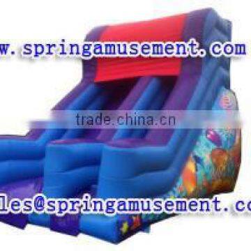 The most popular outdoor commercial giant inflatable slide, inflatable water slide, inflatables SP-SL078