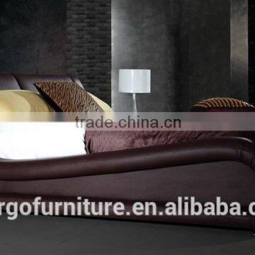 hot seller bonded leather bed