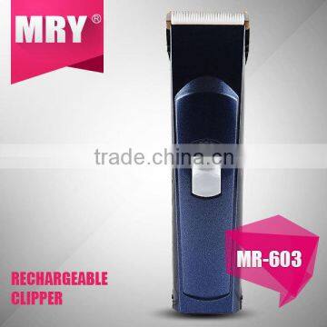 2015 Rechargeable professional hair clipper /hair trimmer with ceramic moving blades