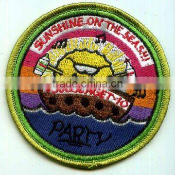 Embroidery cartoon patch