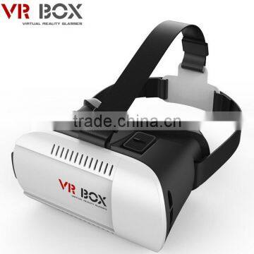 HOT Google cardboard VR BOX II 2.0 Version VR Virtual Reality 3D Glasses For 3.5 - 6.0 inch Smartphone with custom logo