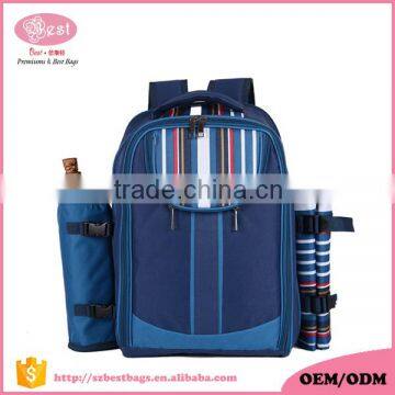 Apollo picnic backpack cooler bag for 4 persons