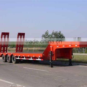 tri-axle low bed semi trailer