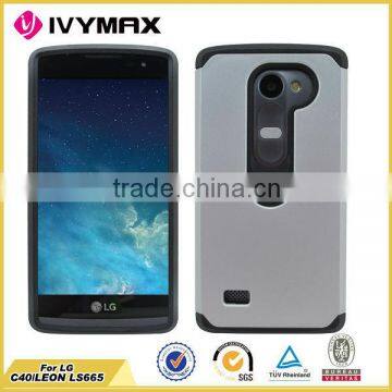 So hot! Rugged case for LS665 hybrid hard case cover for LG C40