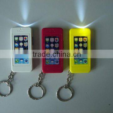 1led iphone 5s shape keychain light