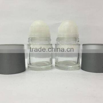 50ml Empty Deodorant Roll On Glass Bottle With Plastic Cap photo-3