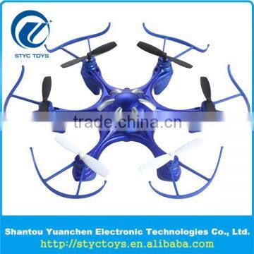 2.4GHz 3D flips camera medium rc hexacopter UFO hexa drone with three colors blue red gold