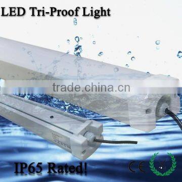 IP65 Waterproof LED Tri-proof light with aluminum material