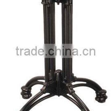 metal base black cast iron table base coffe table base