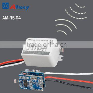 Mini smart radar sensor dimming switch size 40mm AC DC voltage sensor switch best quality zhongshan manufacturer AM-RS-04