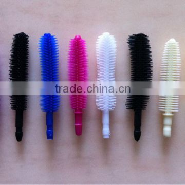 plastic disposable mascara brush flexible cosmetic brush