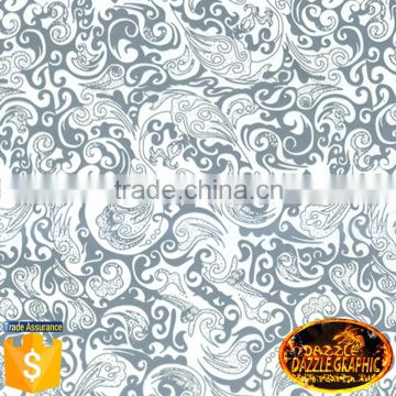 Hottest Dazzle Graphic Width 1M Inkjet water transfer printing film No.M-10514 Gray Feature Pattern Hydrographic Film