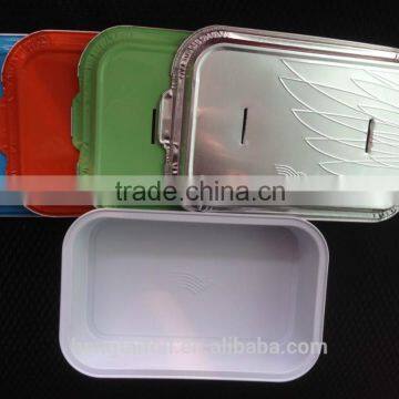 Disposable Colored Aluminum Foil Container