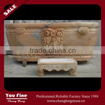 Hot Sale Home Used Marble Cheap Freestanding 1200 mm Bathtub