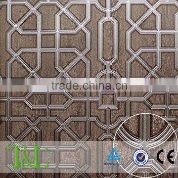 2015 new listed vinyl embossed bamboo wallpaper