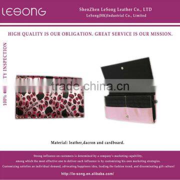 Fancy Women leather Purse In China/Multifunction handbag