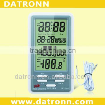 DC801 digital clock thermometer barometer